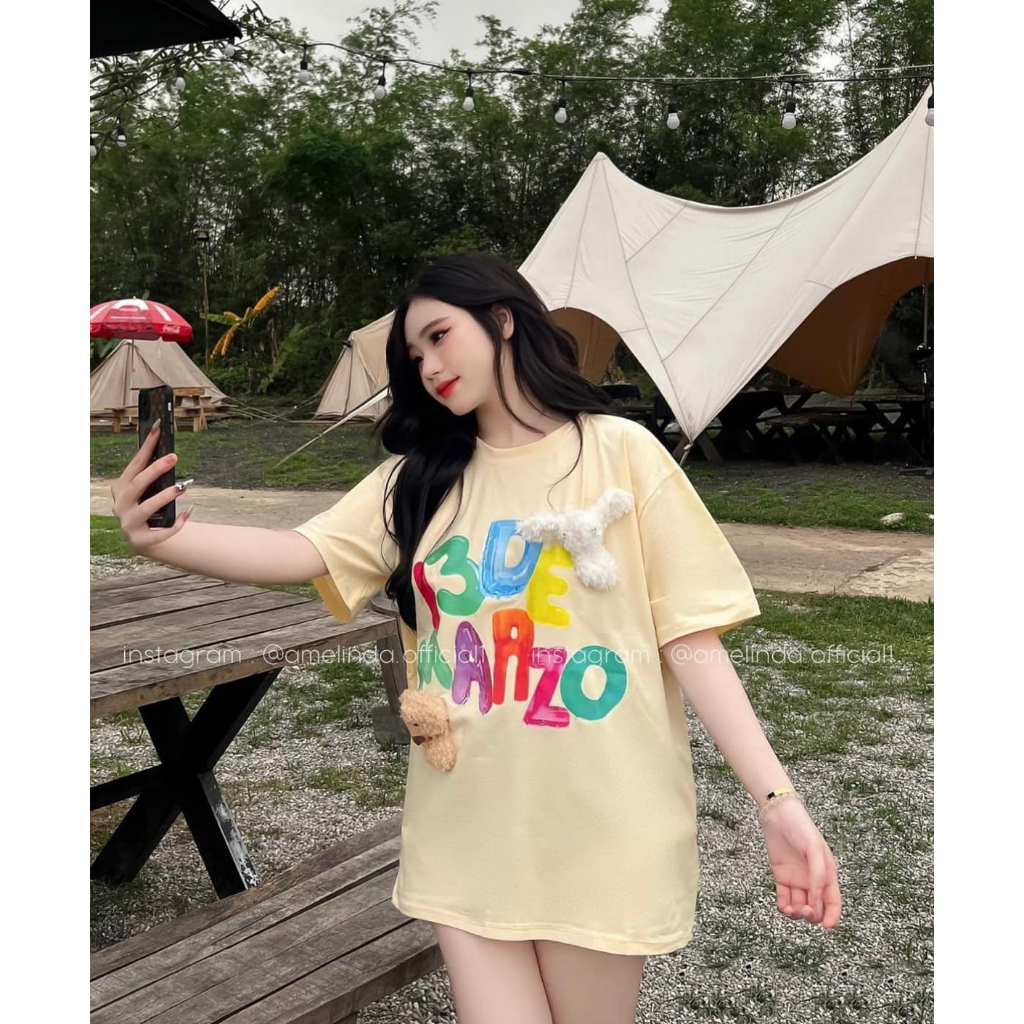 Áo thun 13de marzo cotton 100% có kèm gấu
