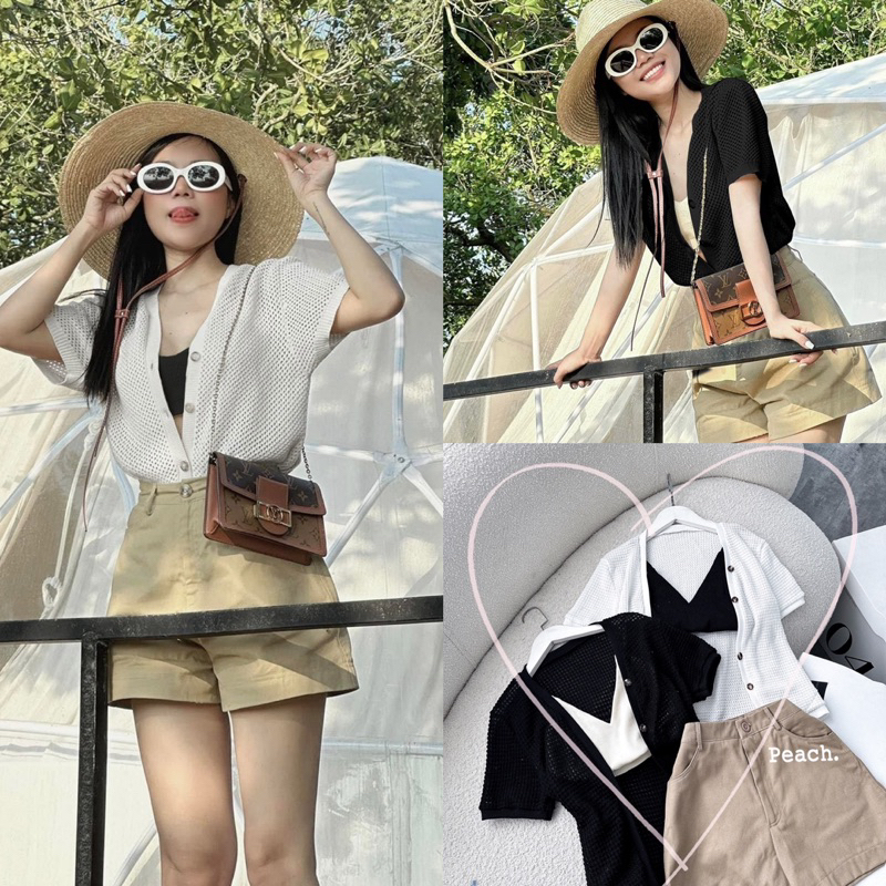 SET 3 MÓN SƠMI KÈM BRA 2S + SHORT NUDE
