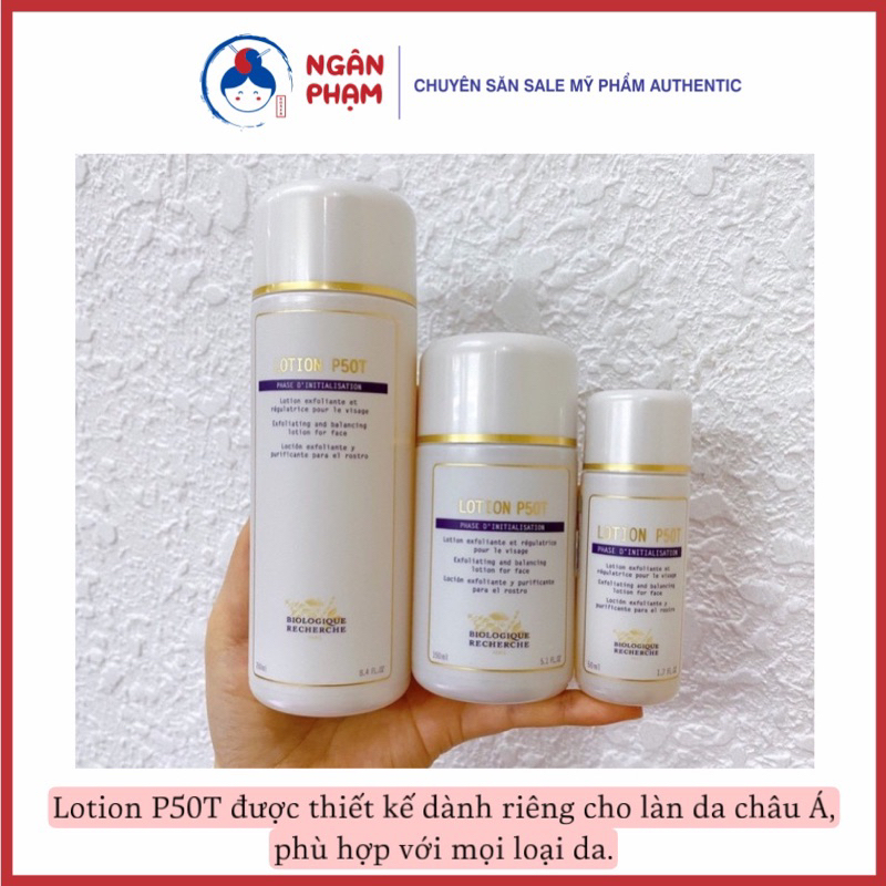 [Lotion P50T] Nước Cân Bằng Và Tái Tạo Dành Cho Mọi Loại Da Biologique Recherche Lotion P50T