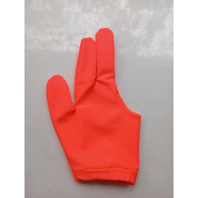 Bao tay bida loại không dán màu cam