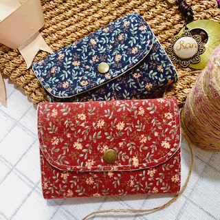 Ví vải handmade (4 ngăn, có khoá kéo)