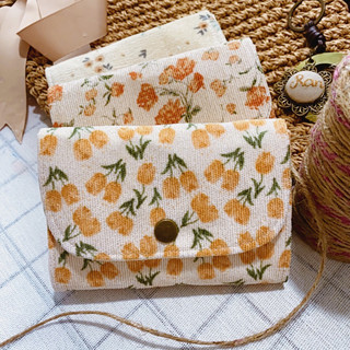 Ví vải handmade (4 ngăn, có khoá kéo)