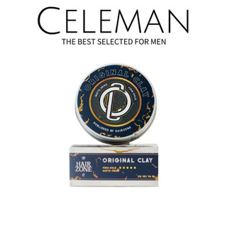 Sáp vuốt tóc Hairzone Original Clay - Celeman