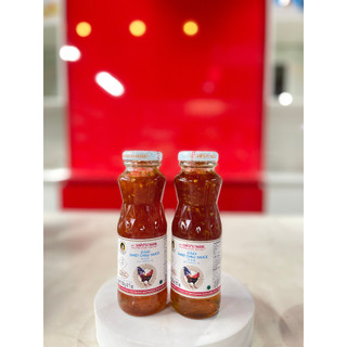 Combo 2 loại sốt ớt chua ngọt con gà Maepranom Brand Thái Lan giá rẻ nhất-250g/chai