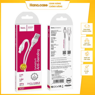 Cáp sạc nhanh Hoco X37 chống rối, dây truyền tải dữ liệu dài 1m - Chính hãng