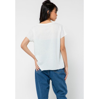 Áo thun basic cổ tròn tay ngắn