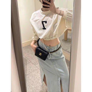 Áo Croptop Dây Rút