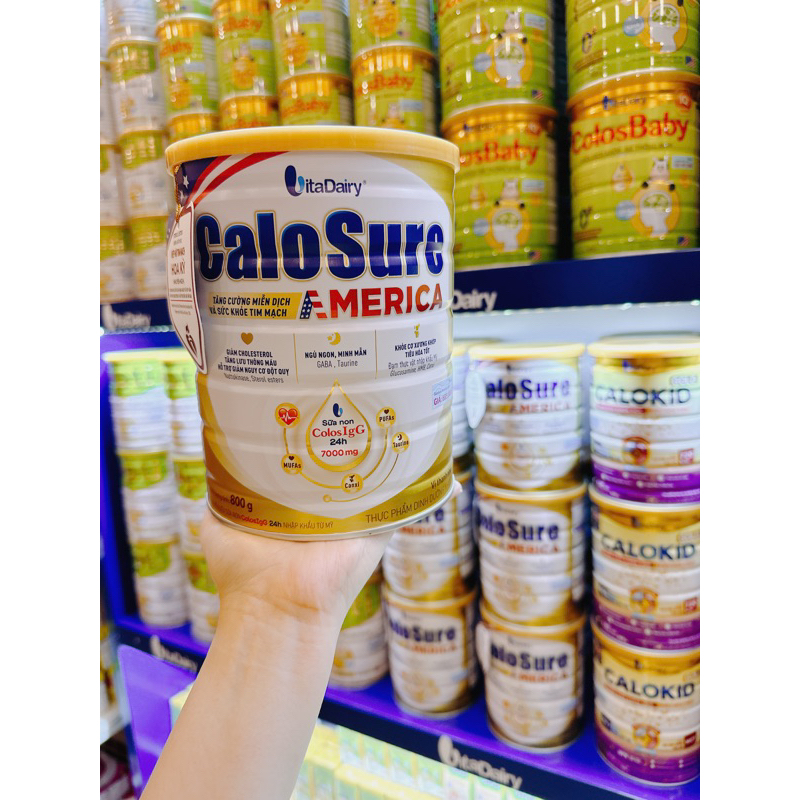CALOSURE AMERICA 800g  (QUÉT MÃ  + TÍCH ĐIỂM đầy đủ)