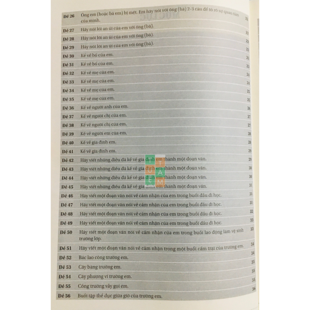 Sách - 100 bài làm văn hay lớp 2