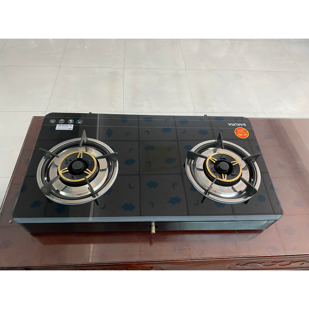 Bếp ga đôi Sakura SA-2375GB - Hàng trưng bày