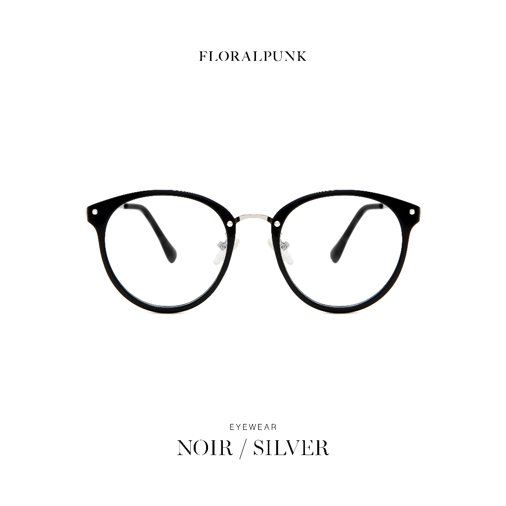 Mắt Kính Floralpunk Noir Glasses-Silver