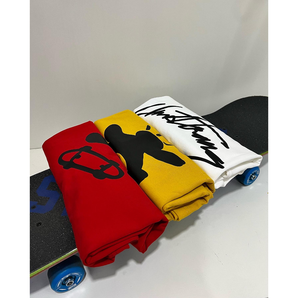 ÁO THUN Skateman trắng CHUOTTRANG