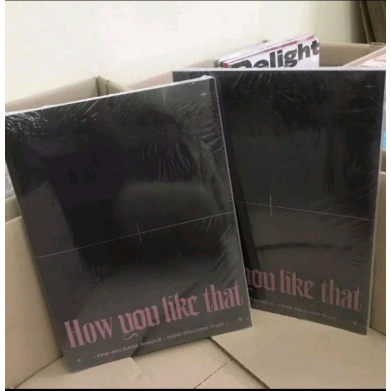 Album How You Like That nguyên seal