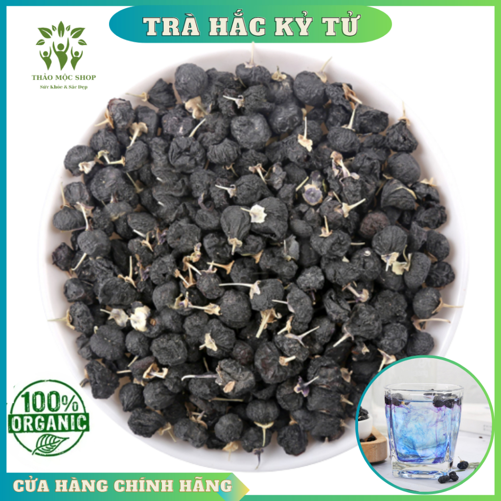 Hắc Kỷ Tử (Kỳ Tử Đen) Tây Tạng 100gr Sấy Khô Quả To Sáng Mắt Đẹp Da Chống Lão Hóa Thảo Mộc Shop