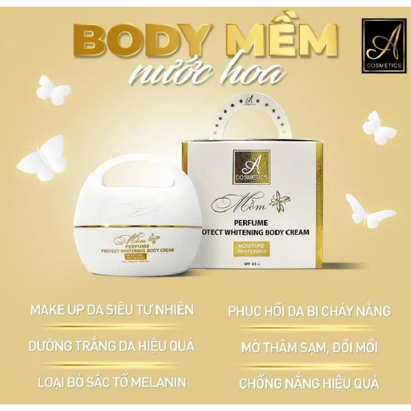 Kem body mềm A Hàng Chính Hãng