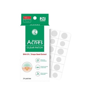 Miếng dán mụn acnes clear patch. hộp 24 miếng