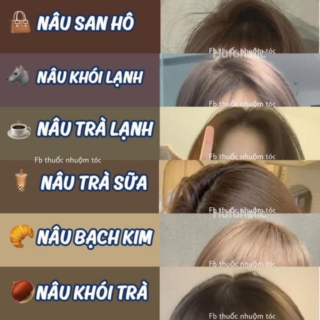 Kem nhuộm tóc tặng kèm oxy giá sỉ