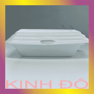 150c Hộp xốp chữ nhật 1 ngăn đựng xôi - cơm- mì phở . Hộp đựng nửa con vịt quay