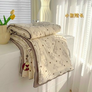 Chăn Cotton Đũi Hàn Quốc Nhập Khẩu ( chăn đũi cao cấp)