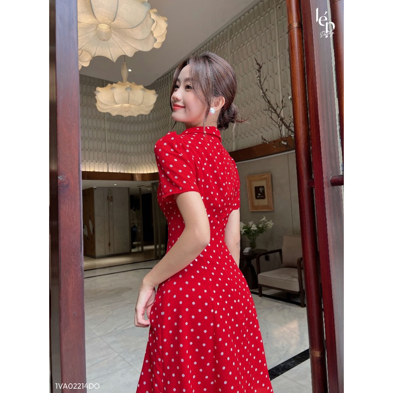 Thanh lý váy bi đỏ Lép size L mới nguyên tag