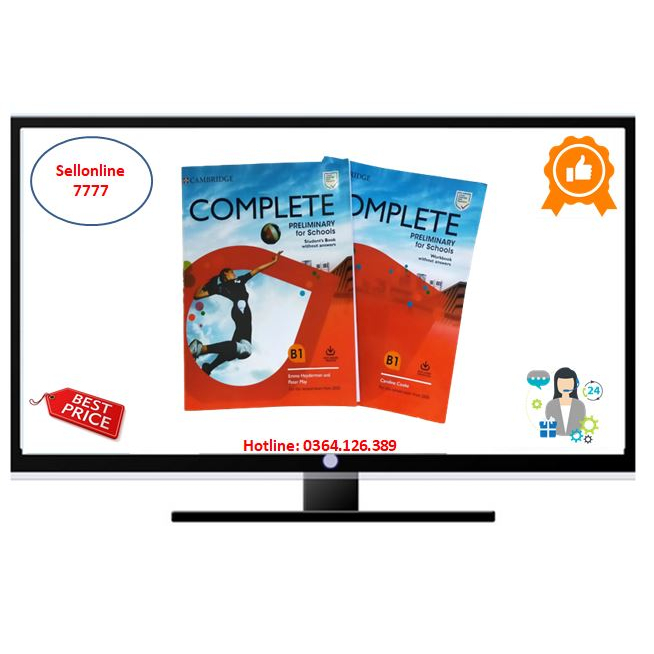 Bản đẹp Complete Key for School và Preliminary for Schools