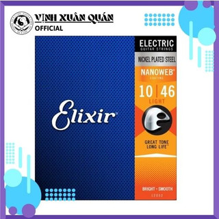 Dây đàn guitar Elixir Electric Nanoweb 12052 - Size 10-46 cho guitar điện