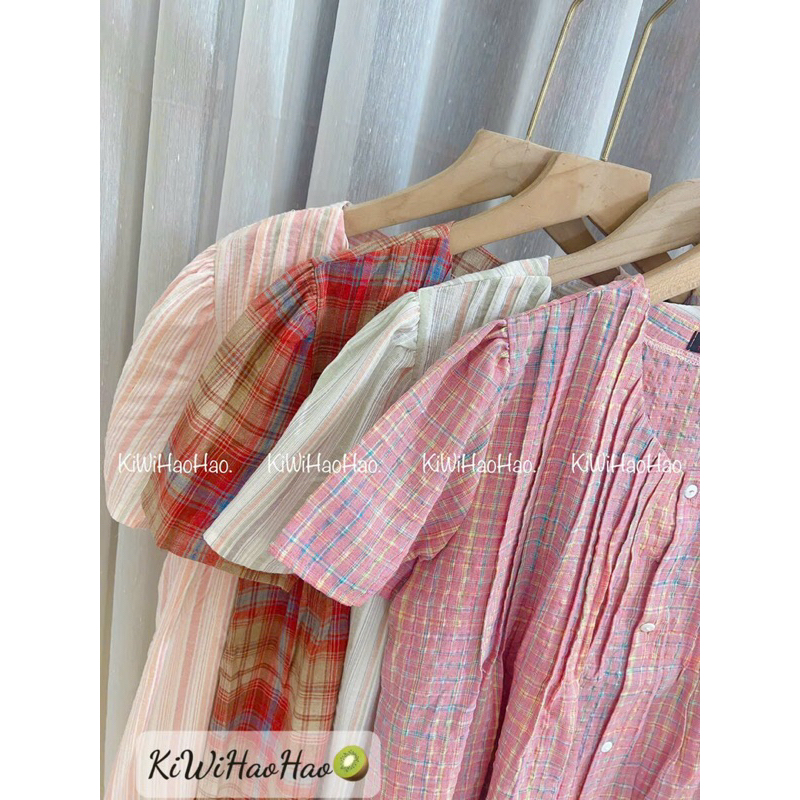 Váy bầu kẻ,xuông xòe rộng