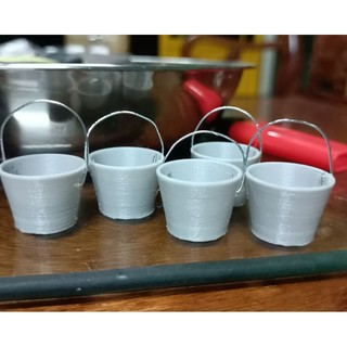Xô nhựa trang trí nhà tiểu cảnh