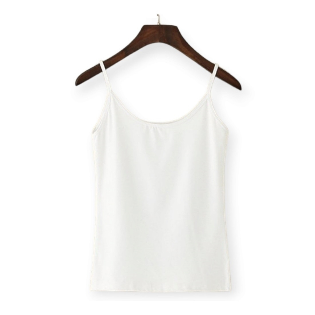 Combo 2 Áo hai dây, Áo thun nữ, Áo thun 2 dây, Áo thun cotton co giãn, Áo mặc trong vest A2D