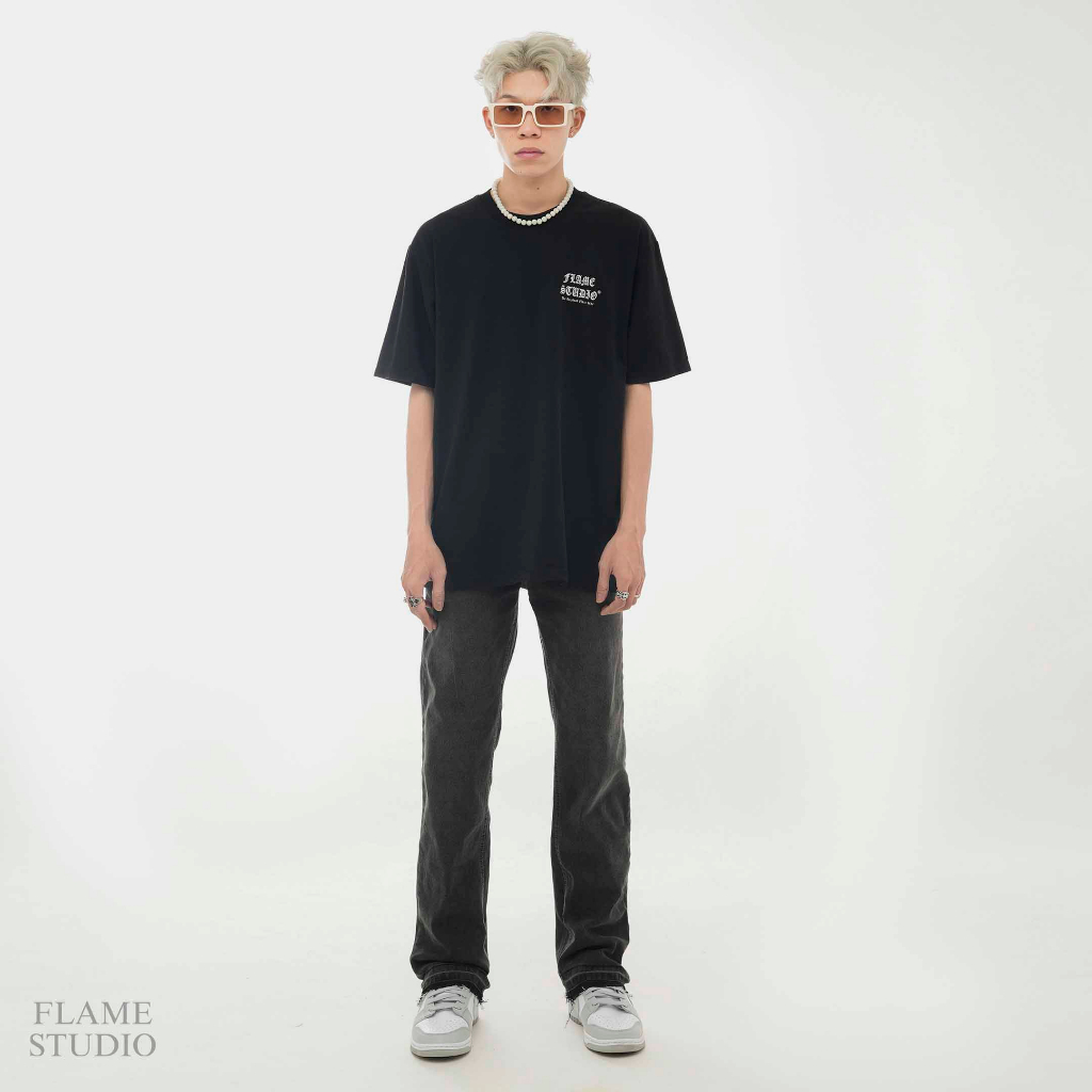 𝐒𝐓𝐑𝐀𝐈𝐆𝐇𝐓 𝐃𝐄𝐍𝐈𝐌 - Quần Jean nam ống suông xám, xanh, đen