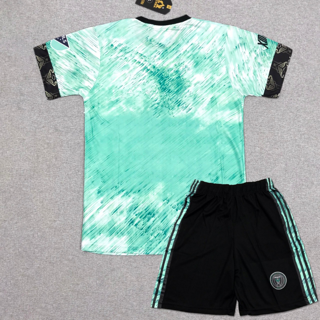 Bộ áo bóng đá Miami Xanh áo bóng đá miami