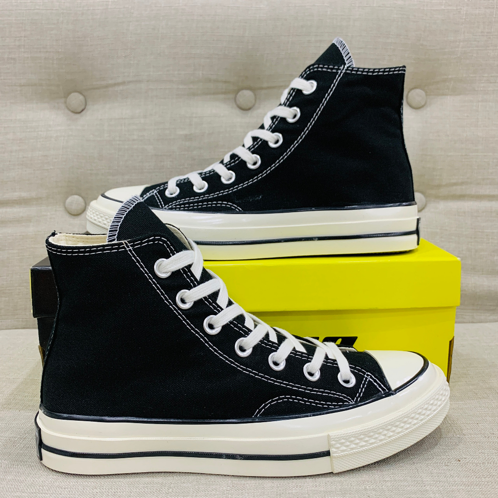 Giày_Convers Chuck taylor 1970s cao cổ trắng & đen, Giày CV bản hàng trung nội địa oder mới 100% full box | BigBuy360 - bigbuy360.vn