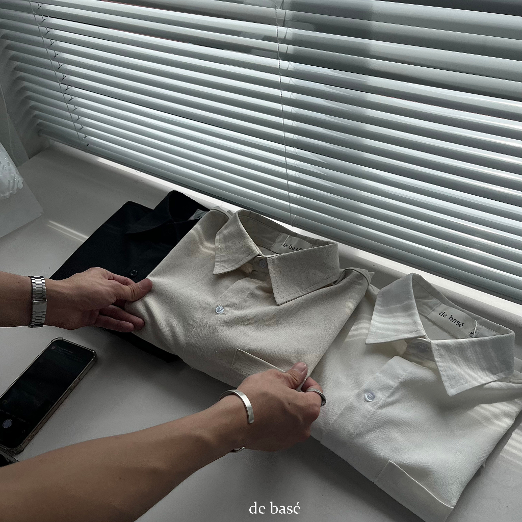 Sơ Mi Linen - Linen Premium Shirt - De Basé