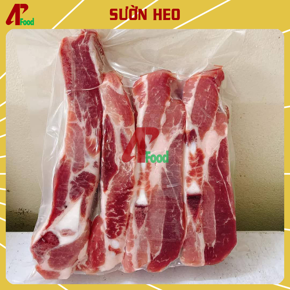 Sườn Heo Nhập Khẩu - Cưa Thanh - An Phát - 1KG