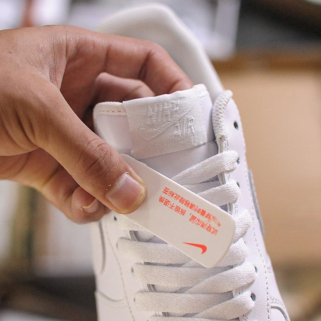 Giày Nike_Trắng AF1, Giày Air Force 1 Full Trắng Nam Nữ Hàng Đẹp Full Box, Giày sneaker trắng nam nữ siêu hot dễ phối đồ
