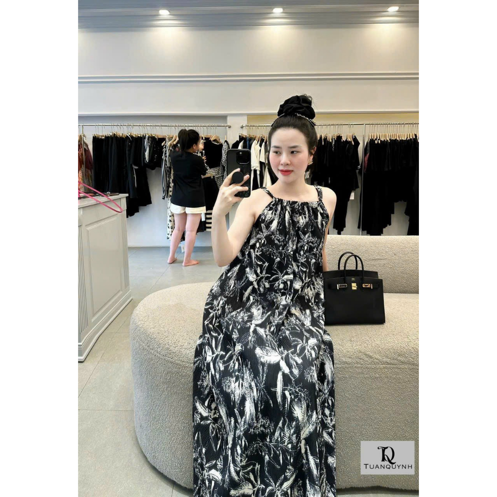 ĐẦM MAXI 2s xinh xỉu cao cấp cho ce du lịch đây ạa