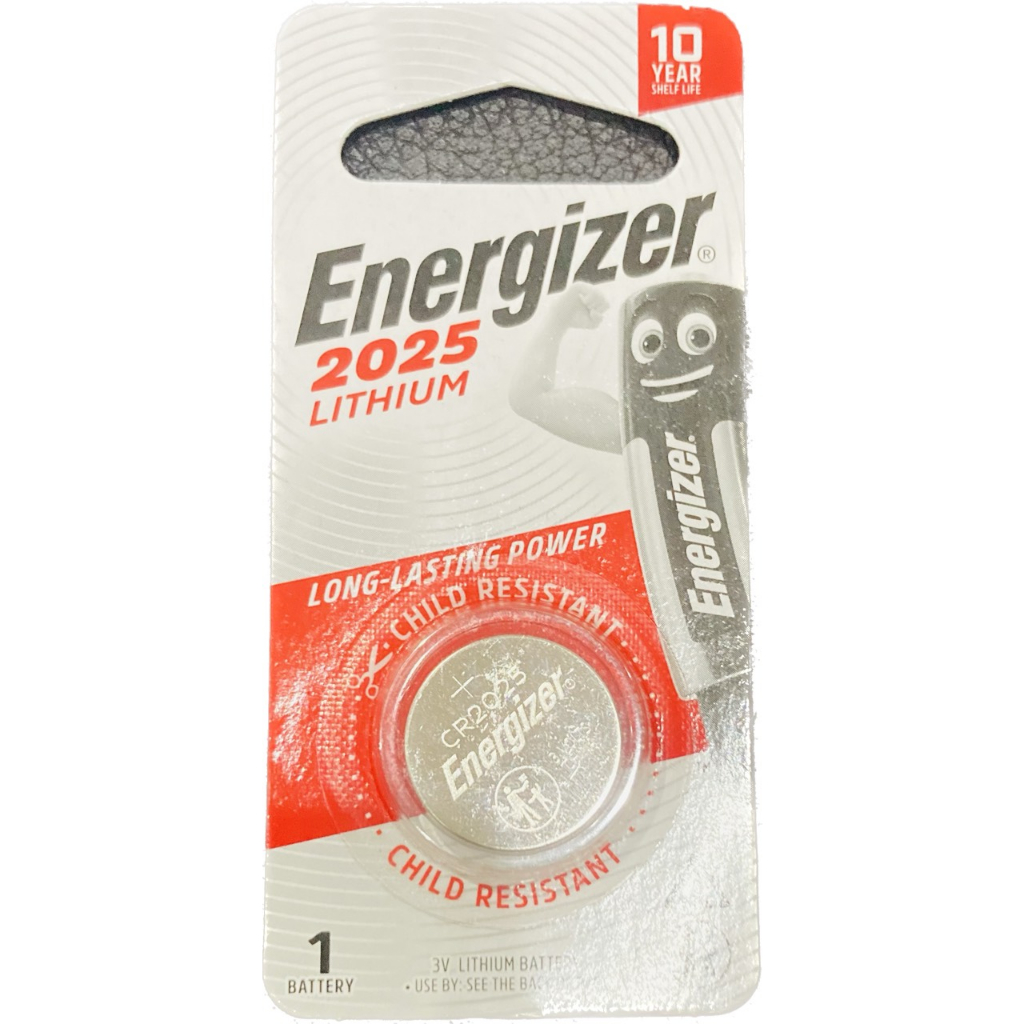 Pin cúc áo CR2025 Energizer Lithium 3V vỉ 1 viên
