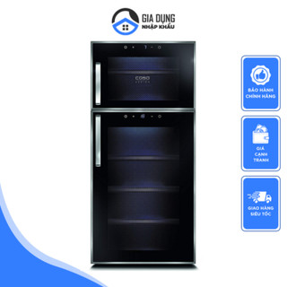 Tủ bảo quản rượu vang caso wineduett touch 21, dung tích 21 chai, bảng điều khiển điện tử, nhập đức, bh 12 tháng