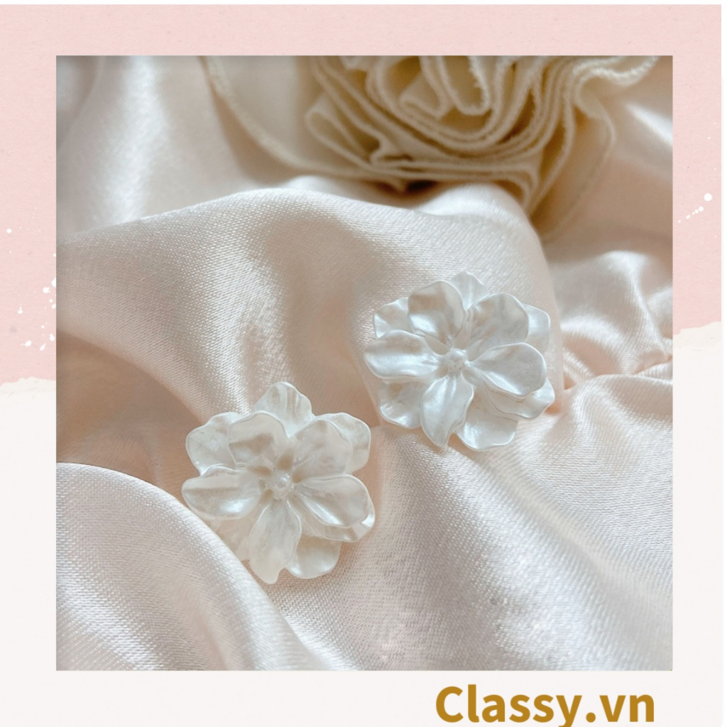 Khuyên tai Bông tai Hoa tai Classy hoa nhiều kiểu dáng độc đáo dễ thương PK1600