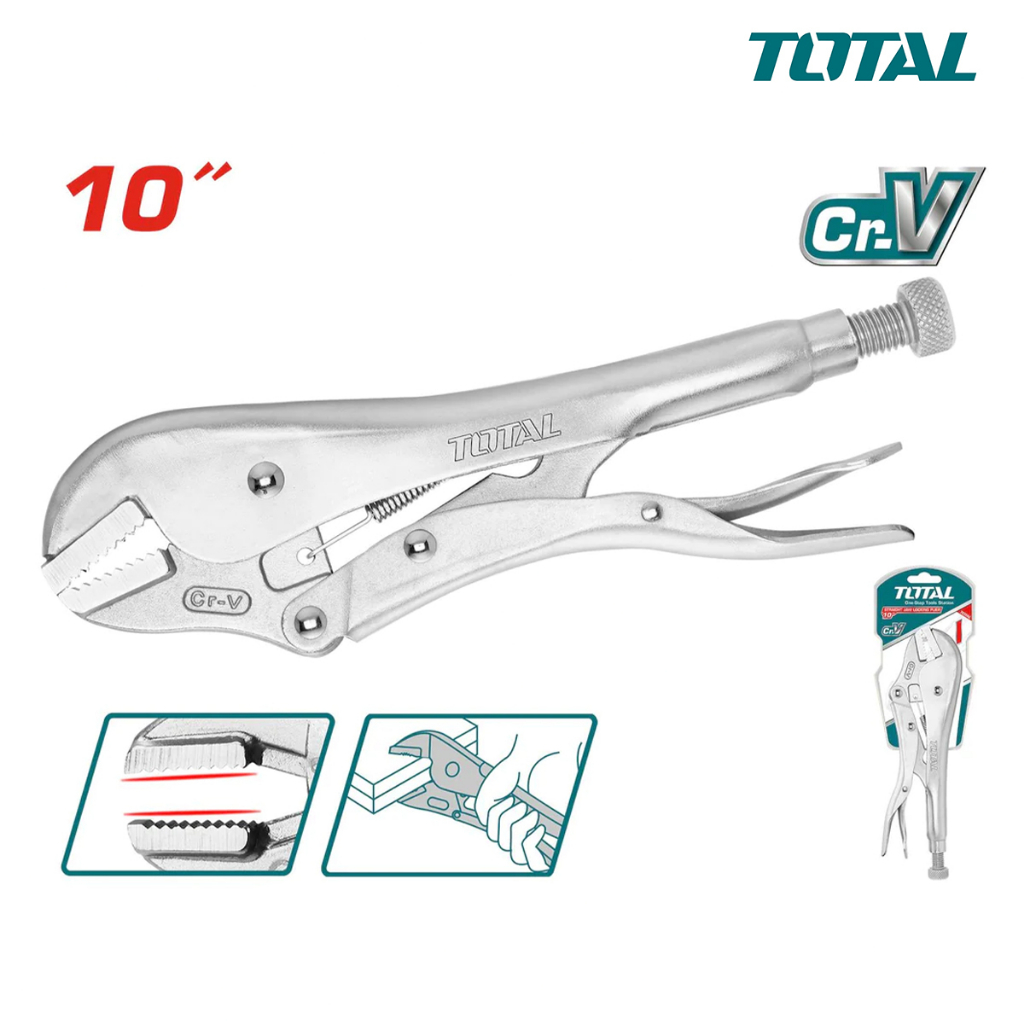 Kềm bấm hàm thẳng 10 inch TOTAL THT191006 Chính hãng