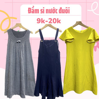 Đầm váy si nước đuôi