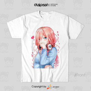 Áo thun Gotoubun no Hanayome Miku Collections ngắn tay