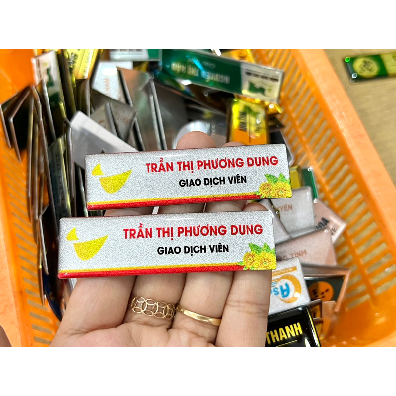 Bảng Tên HDBank - Vui lòng gửi tên cho shop