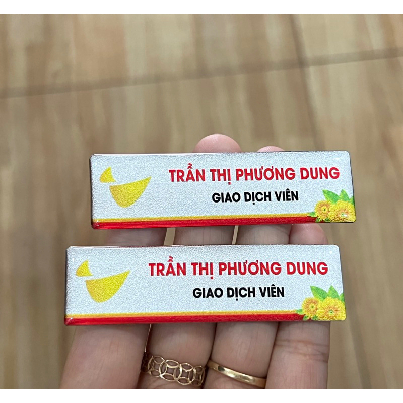 Bảng Tên HDBank - Vui lòng gửi tên cho shop