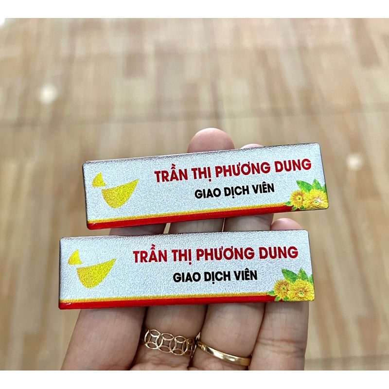 Bảng Tên HDBank - Vui lòng gửi tên cho shop
