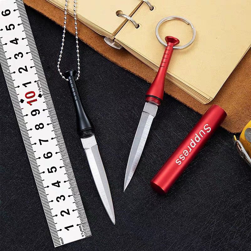 Móc khoá hình gậy bóng chày,móc khoá đa năng bằng thép không rỉ