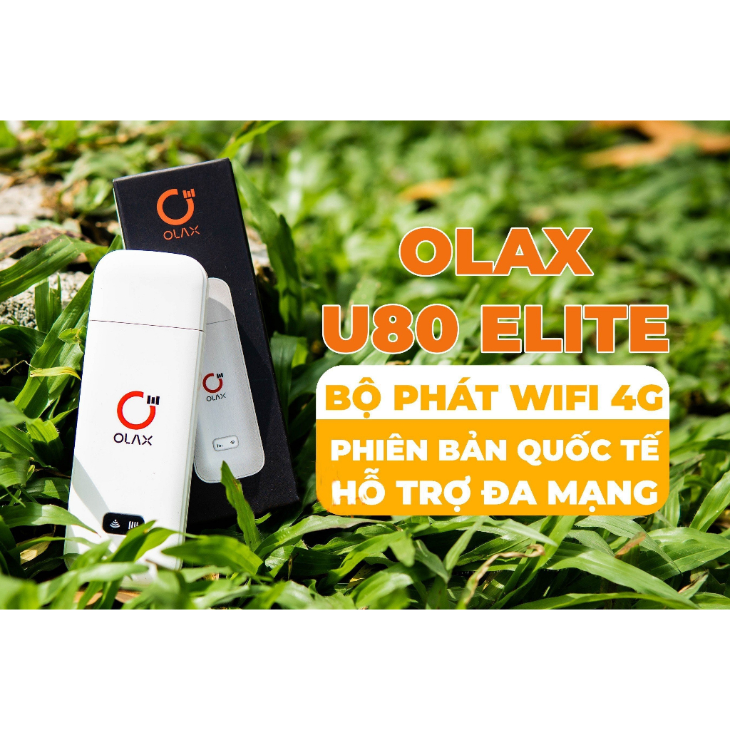 USB DCOM CỤC PHÁT WIFI DI ĐỘNG TỪ SIM 3G 4G TỐC ĐỘ CAO 150MBPS - USB OLAX U80 NHỎ GỌN DÙNG CHO Ô TÔ
