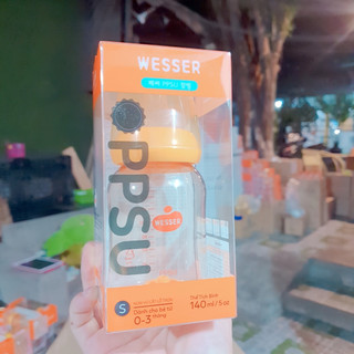 [MẪU MỚI][CHÍNH HÃNG]Bình sữa Wesser PPSU cổ hẹp 60ml/140ml/250ml