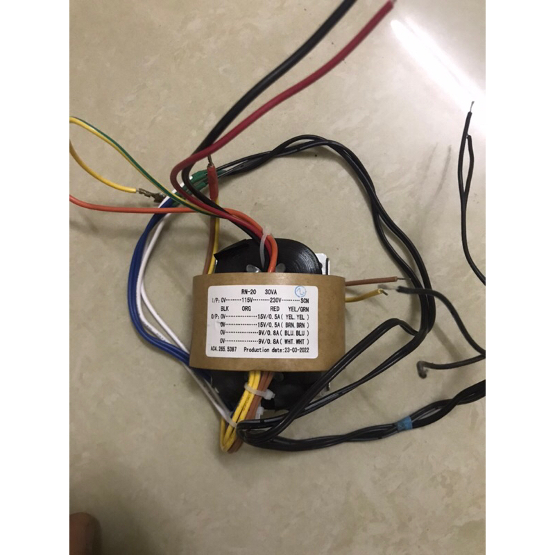 Biến thế biến áp Rcore r-core r core 15v 9v