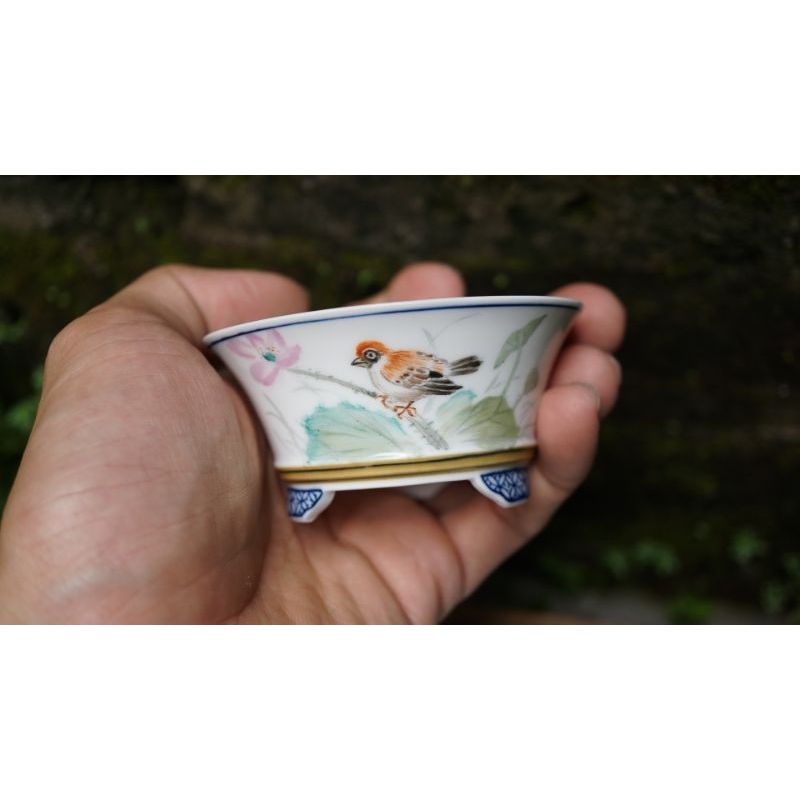 Chậu vẽ tay cao cấp